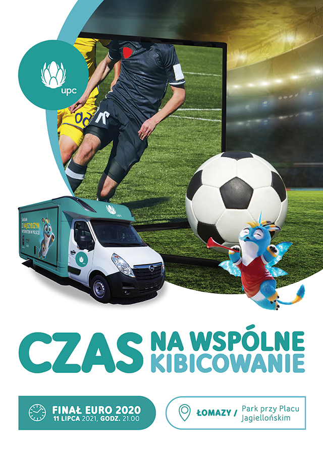 Plakat -czas na wspólne kibicowanie