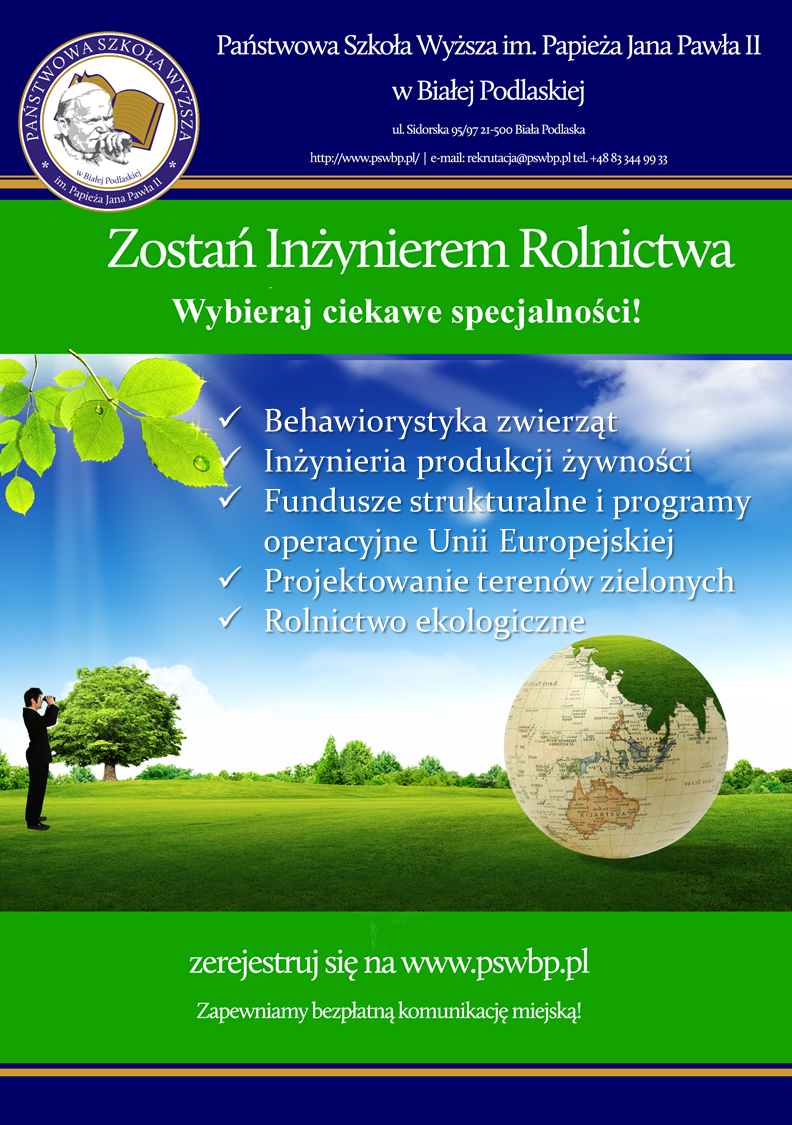 plakat inz rolnictwa