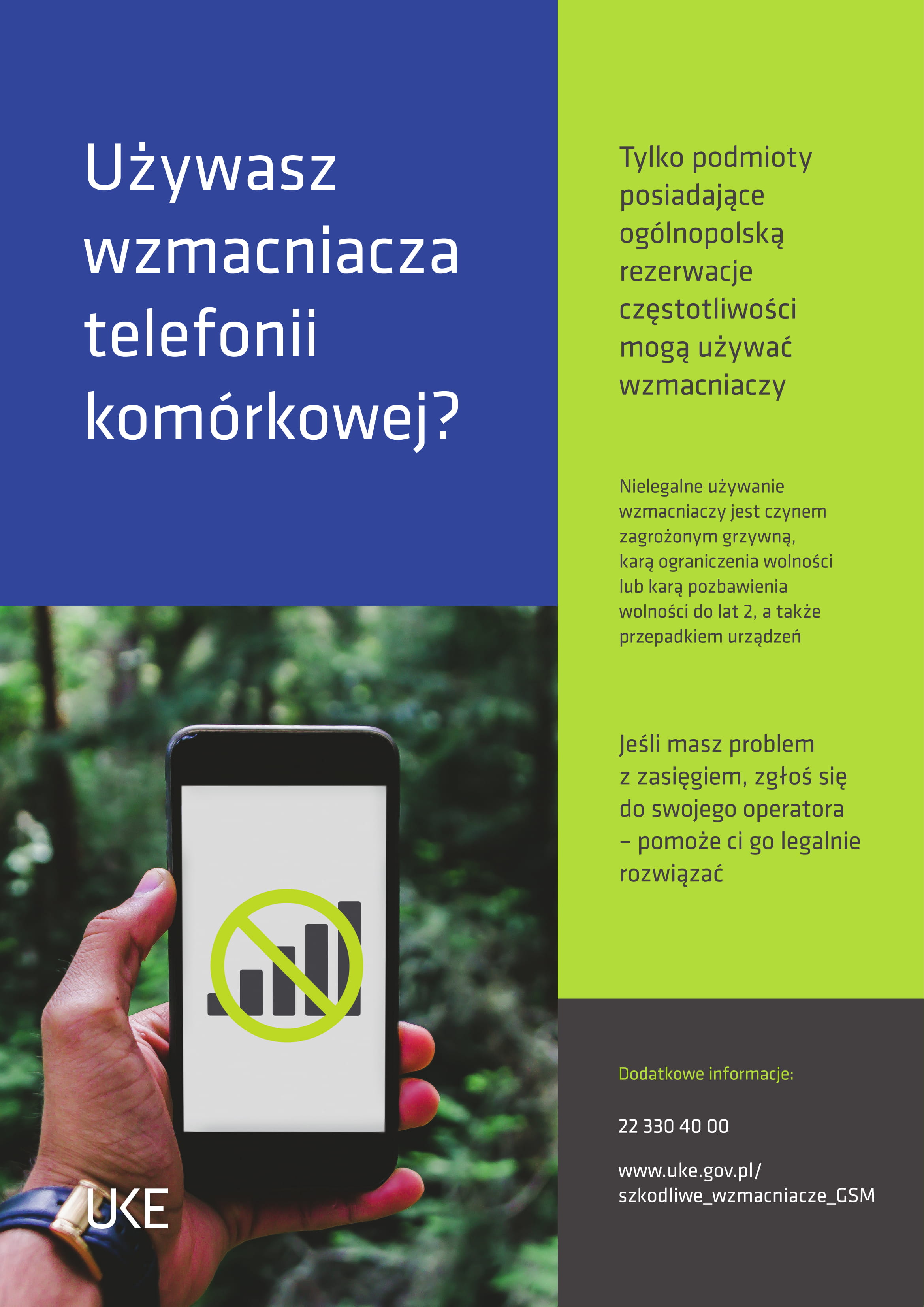 1. plakat wzmacniacze GSM 1