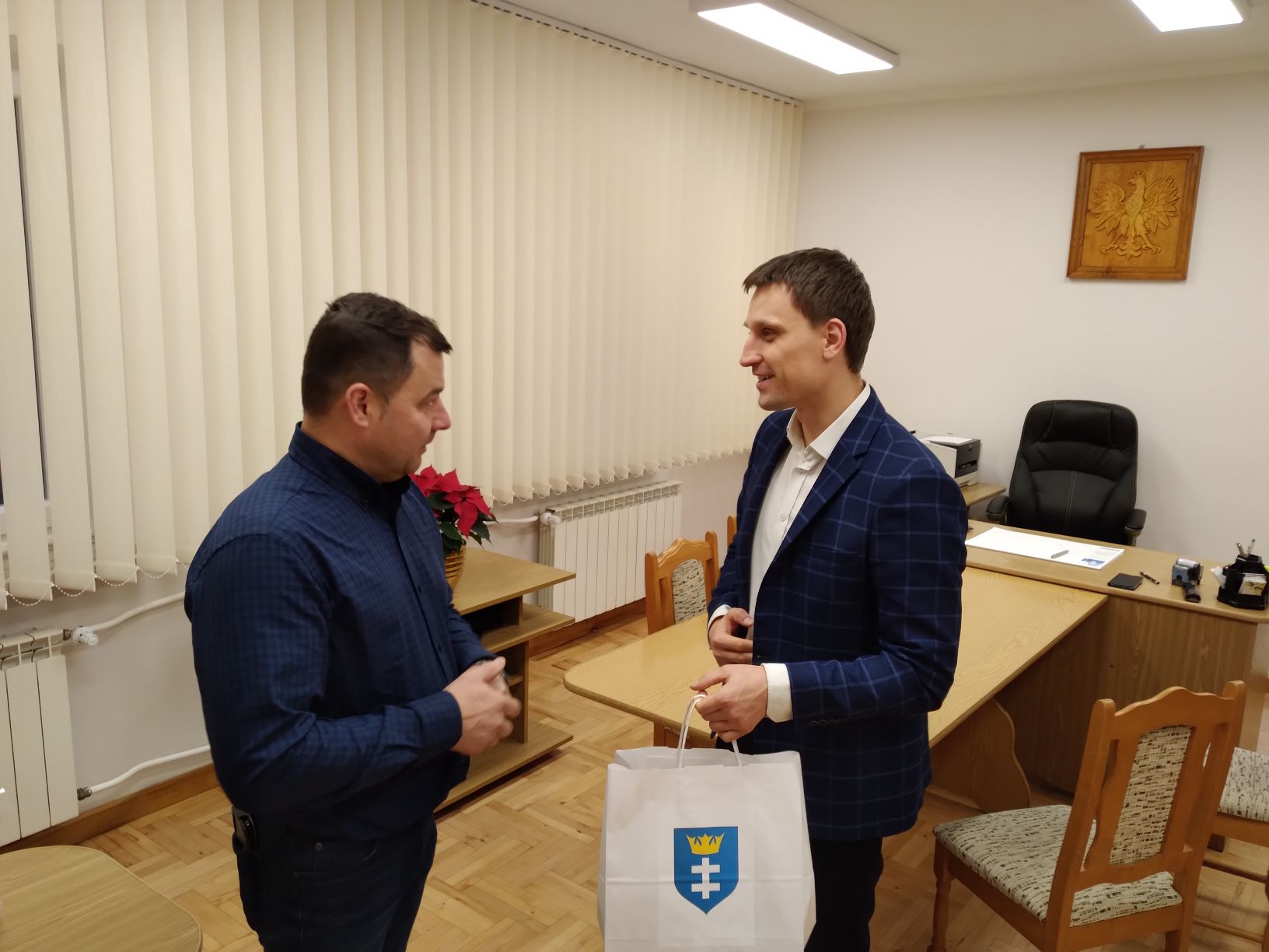 Podziękowania Godzina pracy na stanowisku Wójta Gminy Łomazy